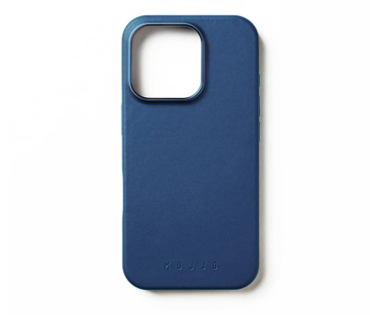 Etui do telefonów MUJJO Leather Case iPhone 16 Pro MagSafe blue MUJJOCL051BL